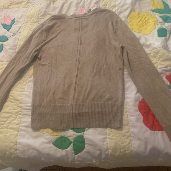American Eagle Tan Button Up Cardigan - Picture 3 of 3